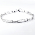 Fashion 925 Silver CZ Jewellery Bracelet (K-1759. JPG)